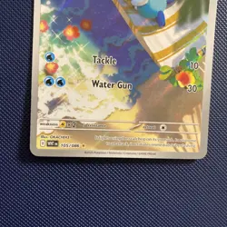 Oshawott Illustration Rare Pokemon card White Flare 105/086 ENGLISH NM - Image 4