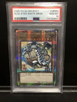 PSA10 Blue Eyes White Dragon 25th Ukiyo e Yu Gi Oh Rare Collector Card - Image 1