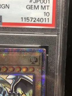 PSA10 Blue Eyes White Dragon 25th Ukiyo e Yu Gi Oh Rare Collector Card - Image 3