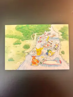 KEIKO FUKUYAMA POKEMON 1999 SET A RAPIDS POSTCARD MINT - Image 1