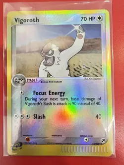 Vigoroth 52/100 Sandstorm Reverse Holo Pokemon TCG - Image 1