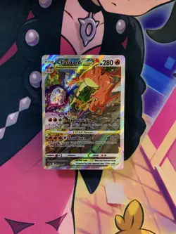 CHARIZARD VSTAR 2022 POKEMON SWSH BLACK STAR PROMO A #SWSH262 - Image 1