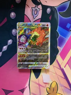 CHARIZARD VSTAR 2022 POKEMON SWSH BLACK STAR PROMO A #SWSH262 - Image 2