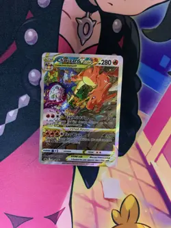 CHARIZARD VSTAR 2022 POKEMON SWSH BLACK STAR PROMO A #SWSH262 - Image 3