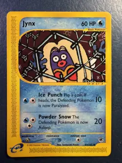 Pokemon TCG Jynx 83/165 Expedition Non Holo - Image 1