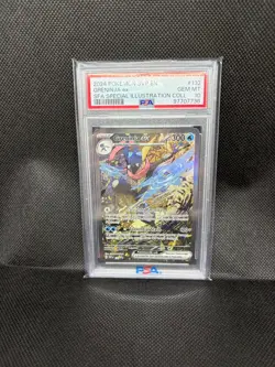 PSA 10 - Pokemon TCG Pokemon Greninja Ex Holo SVP EN 132 - Image 1