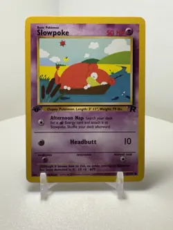 Pokemon | Slowpoke - 67/82 | Team Rocket 1st Edition | Near Mint - Image 1