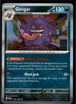 Gengar 050/088 Rare Perfect Order Pokemon Holo Near Mint - Image 1
