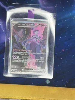 2025 Pokemon TCG: Destined Rivals - Team Rocket's Mewtwo ex SIR #231/182 NM - Image 4