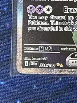 2025 Pokemon TCG: Destined Rivals - Team Rocket's Mewtwo ex SIR #231/182 NM - Image 5