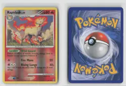 RAPIDASH 28/99 REVERSE HOLO ARCEUS POKEMON TCG MP - Image 3