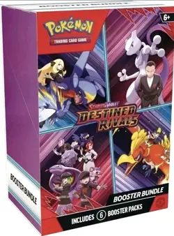 Destined Rivals Scarlet & Violet POKEMON TCG Sealed Booster Bundle PRESALE - Image 1