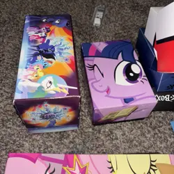 HUGE 1000+ card lot of my little pony TCG / CCG 2010s With FOIL + RARE - Image 3