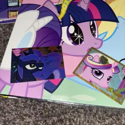 HUGE 1000+ card lot of my little pony TCG / CCG 2010s With FOIL + RARE - Image 4