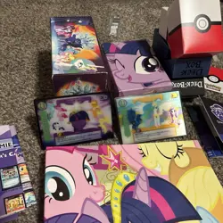 HUGE 1000+ card lot of my little pony TCG / CCG 2010s With FOIL + RARE - Image 5