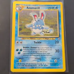 The Pokemon Company Azumarill Neo Genesis 2/111 Holo Rare Stage 1 70HP EN - Image 1