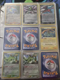 EX Holon Phantoms 2006 Pokemon Near Complete 16/110 Rayquaza Delta Stamped - Image 1