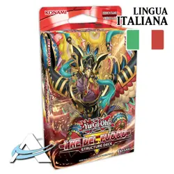Mazzo Structure Deck I Re del Fuoco ITALIANO SR14 YUGIOH PRIMA EDIZIONE 1ED - Image 1