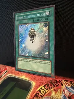 Yugioh Charge Of The Light Brigade TDGS-EN089 Secret Rare NM - Image 3