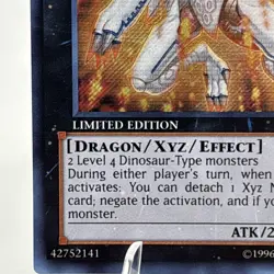 Yugioh Evolzar Dolkka CT09-EN001 Secret Rare Limited Edition NM - Image 4