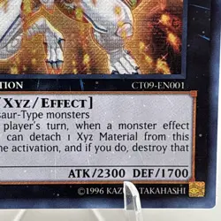 Yugioh Evolzar Dolkka CT09-EN001 Secret Rare Limited Edition NM - Image 5