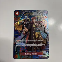 Kid & Killer - EB01-003 (SP)R from One Piece OP-14 The Azure Sea's Seven Foil NM - Image 1