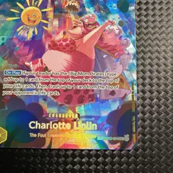 CHARLOTTE LINLIN - One Piece OP03-114 - SP Special Alt - Wings of the Captain - Image 5