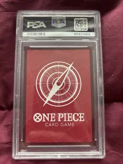 Bandai 2023 One Piece CCG Sabo Leader OP05-001 Alternate Art Foil PSA 10 - Image 3