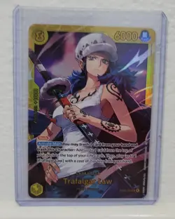 Trafalgar Law EB03-062 Extra Booster: One Piece Heroines Edition - Foil SR - Image 1