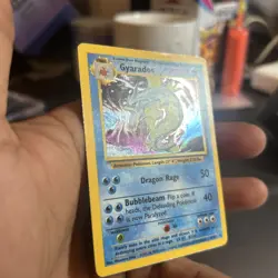 Pokemon Gyarados Base Set 1999-2000 Holo Rare 6/102 Card - Image 2