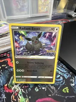 Radiant Eevee SWSH230 SWSH: Sword & Shield Promo Cards Holo - Image 1