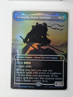 Leonardo, Sewer Samurai (Borderless) 215 Teenage Mutant Ninja Turtles TMT M - Image 1