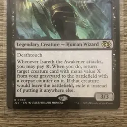 Isareth the Awakener (Anime) 68 Non-Foil NM MTG J25 Magic Card - Image 3