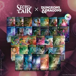 MTG Secret Lair Dungeons & Dragons: Chromatic Dragon's Hoard Bundle | FOIL SET - Image 1