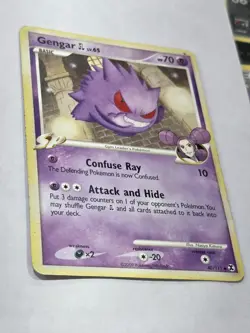Pokemon Gengar GL 70 HP Uncommon Rising Rivals 40/111 Basic Regular 2009 Card - Image 3