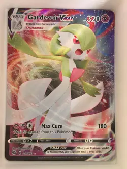 Gardevoir VMAX 017/073 Holo VMAX Rare Champion's Path Pokemon NM - Image 1