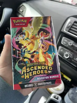 Pokemon TCG Mega Evolution Ascended Heroes Booster Bundle Sealed Box - Image 1