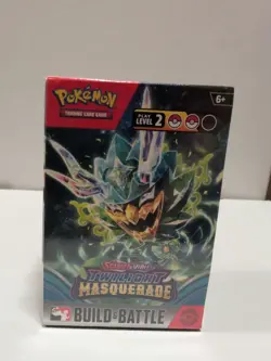 Pokemon TCG Scarlet & Violet Twilight Masquerade Build&Battle Box Factory Sealed - Image 1