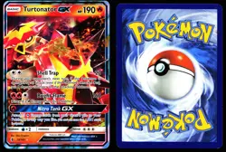 TURTONATOR GX 18/145 HOLO ULTRA RARE GUARDIANS RISING POKEMON MP - Image 3