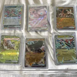 Lot of 20 Pokemon EX and V Cards Holo Rare Card Lot. 151 to recent - Image 2