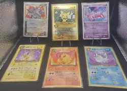 Pokemon Card Bundle, Various Vintage (1996-2010) Holo Japanese x 21 NM/EXC - Image 4