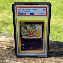 Vintage Pokemon TCG Reverse Holo Slowking 14/18 Southern Island Promo PSA 7 - Image 1