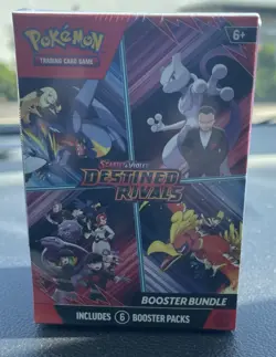 Pokemon Destined Rivals Booster Bundle New Factory Sealed - Image 1