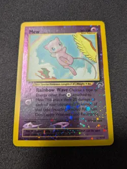 2001 Pokemon Southern Islands 100% Complete Set Mew Holos 18/18 WOTC - Image 2