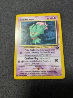 Pokemon Misdreavus Promo 39 Nintendo Vintage Collectible Trading Card Game TCG - Image 1