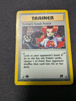 Rocket’s Sneak Attack 1st Edition 72/82 — Team Rocket Pokemon - Image 1