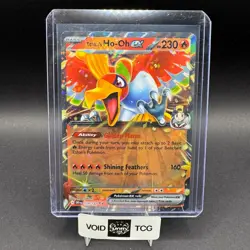 Ethans HoOh EX Pokemon Destined Rivals 039/182 Double Rare Full Art Holo SV NM - Image 1