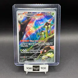 Toedscruel Pokemon Paradox Rift 185/182 Illustration Rare Full Art SV NM ITO - Image 1
