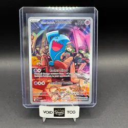 Team Rockets Wobbuffet Pokemon Scarlet Violet Black Star Promo 203 Holo BSP NM - Image 1