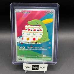 Gulpin Pokemon Stellar Crown 154/142 Illustration Rare Holo NM Jerky - Image 1